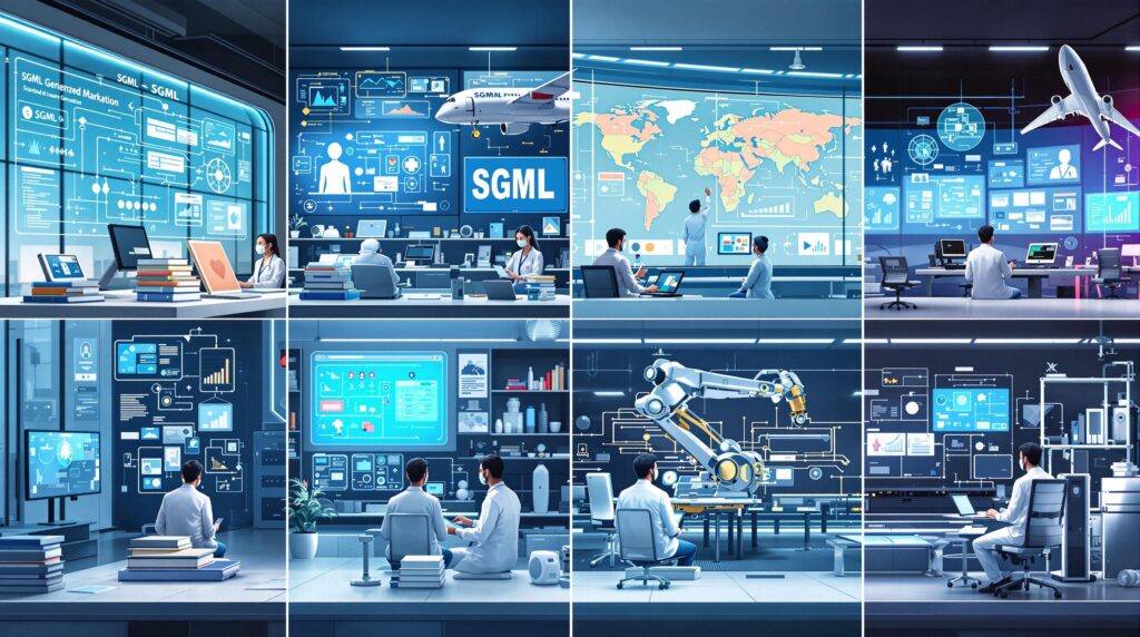 découvrez les applications courantes de sgml dans l'industrie, explorant comment ce langage de balisage enrichit la gestion de l'information, améliore la documentation technique et optimise les processus de publication. apprenez comment sgml transforme les secteurs variés en garantissant la standardisation et l'intégration des données.