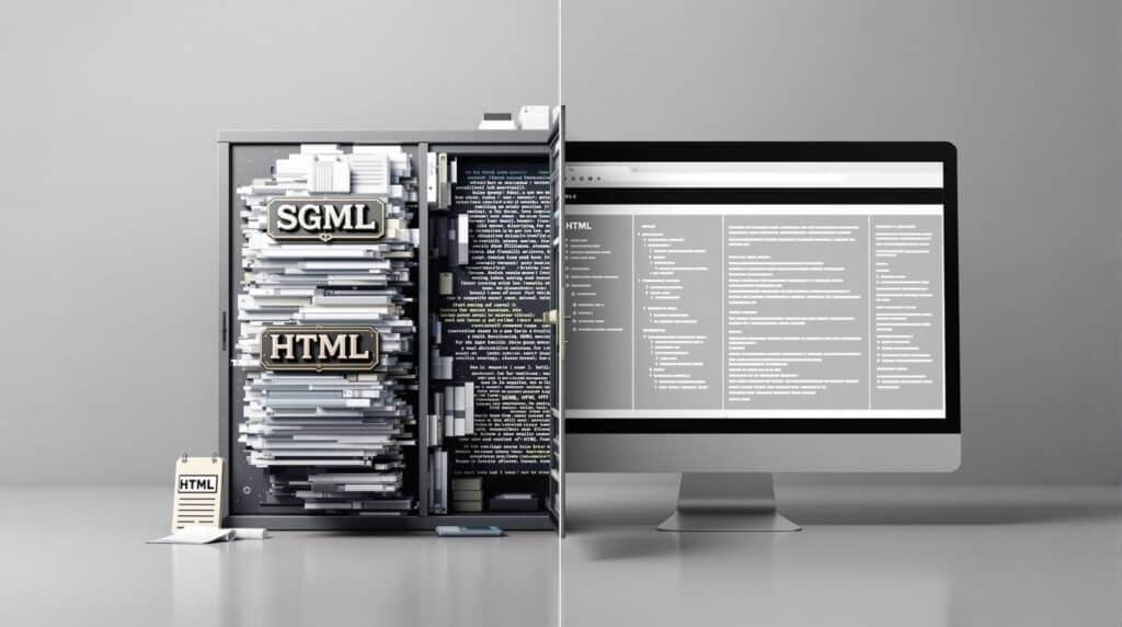 découvrez les principales différences entre sgml et html dans notre article complet. apprenez à distinguer ces deux langages de balisage, leur utilisation, leur structure et comment ils influencent le développement web moderne.