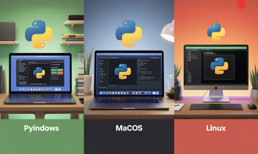 découvrez notre guide complet sur l'installation de python sur windows, mac et linux. apprenez étape par étape comment configurer votre environnement python, des téléchargements nécessaires aux configurations spécifiques, pour commencer à coder facilement sur n'importe quel système d'exploitation.