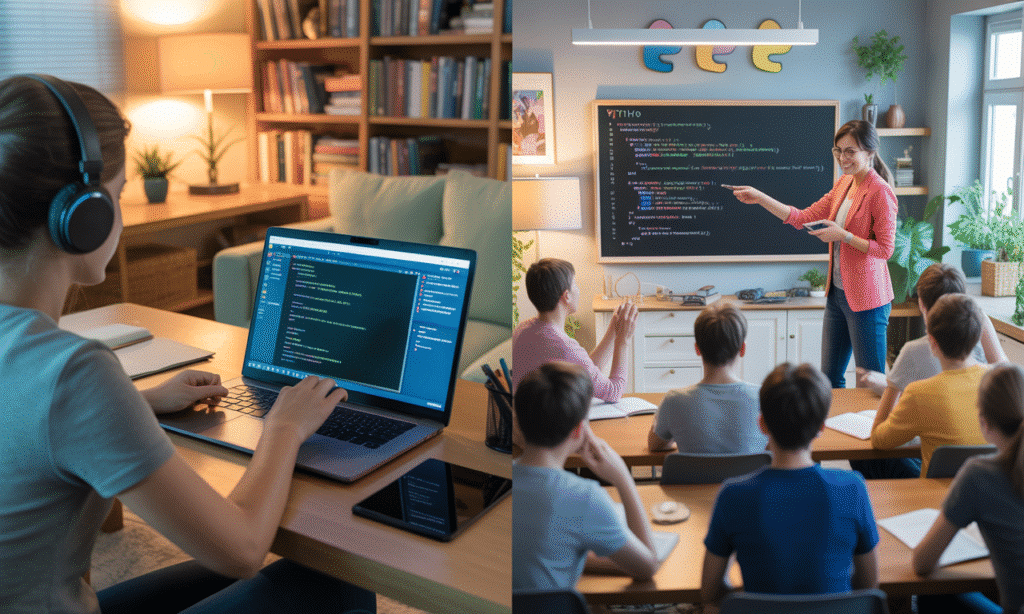 découvrez les avantages et inconvénients du tutorat en ligne et en présentiel en python. trouvez la solution la plus efficace pour apprendre ce langage de programmation avec des conseils pratiques et des astuces.