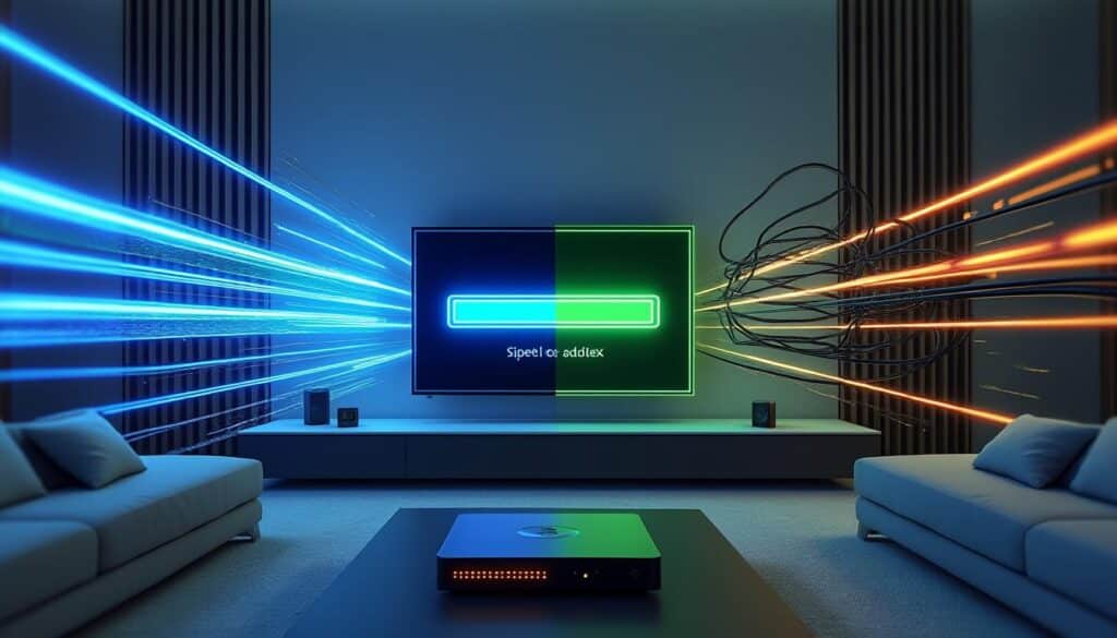 découvrez si la fibre optique offre réellement un débit plus rapide qu'une box internet classique. analyse des différences de vitesse, avantages et inconvénients pour faire le meilleur choix pour votre connexion.