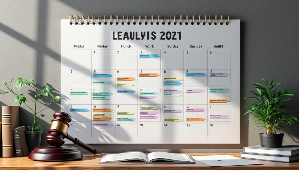 découvrez le calendrier annuel des obligations légales récurrentes pour ne rien manquer et assurer la conformité de votre entreprise tout au long de l'année.