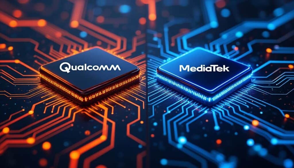 découvrez une analyse comparative entre qualcomm et mediatek pour déterminer lequel des deux leaders domine réellement l'intelligence artificielle embarquée sur appareil.