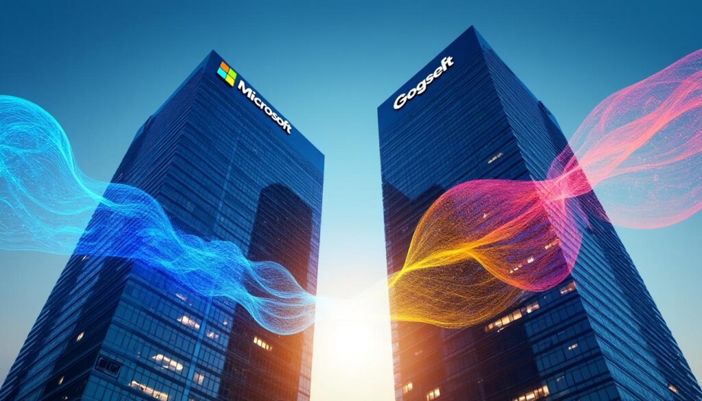 découvrez l'analyse comparative de microsoft france et google france sur le cloud public, la gestion des données et les stratégies doctrinales.
