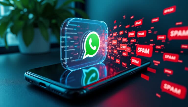Lutte active contre le spam communautaire exécutée via la fonction de blocage de contacts WhatsApp